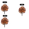 thumbnail image 7 of Uv Resistant Artificial Outdoor Flowers 2 Pack Fall Tone Fake Flowers with Ground Stakes for Yard Patio Porch Autumn Decor Outdoor Fake Flowers, 7 of 7