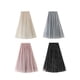 thumbnail image 3 of Falda larga de tul con capas de lentejuelas y purpurina para mujer de Fiomva, 3 of 7