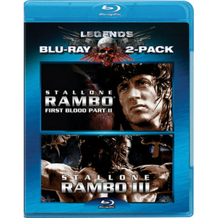 Rambo 2 / Rambo 3 (Blu-ray) (Rambo 3 Best Scenes)