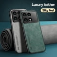 thumbnail image 4 of Luxury Sheepskin Magnetic Leather Case For POCO X6 F5 X5 X3 Pro NFC F3 M5 X4 F4 GT Shockproof Cover For POCO M4 X4 Pro 5G F2 Pro, 4 of 5