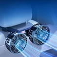 thumbnail image 2 of WKSCLPAI Dual Head Car Cooling Fans for Backseat, Portable Evaporative Air Cooler for Car, Three Speed Usb Plug-In Backseat Fans, Car Essentials Cooler for Front/Rear Seat Passenger, 2 of 6