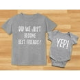 thumbnail image 4 of Big Brother/Sister Little Brother/Sister Set Gift For Siblings Baby & Toddler Child Gray 3T / Baby Gray 18M (12-18M), 4 of 10