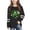 Black, variant on Crewneck Shirts Boys Girls St Patricks Day Green Long Sleeve Pullover Tops Loose Fall Outfits for Irish Festival Themed Party