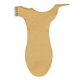 thumbnail image 1 of Peigne en forme de TVY, brosse pour rehaussement de cils, greffe, permanente, teinture, bouclage, extensions, fournitures, outil doré T, 1 of 4