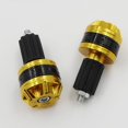 thumbnail image 1 of 1 Par De Manijas De La Motocicleta Barra De Los Extremos Puños De Moto CNC Metal Manillar De Contrapeso Enchufe Deslizante Motor Bicicleta Agarres Accesorios Para 16-18 Mm huangjie unisex, 1 of 2