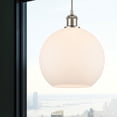 thumbnail image 3 of 516-1P-BK-G124-10 Innovations Lighting Athens - 1 Light Cord Hung Mini Pendant In Industrial Style-13 Inches Tall and 10 Inches Wide-Matte Black, 3 of 7