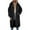 Black, variant on Pyhlmscde Women's Casual Long Waisted Thick Warm Cotton Down Coat, Winter Coats for Women, Long Puffer Coat Women, Winter Clothes for Women