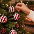thumbnail image 4 of Christmas Ball Ornaments Set, Electroplated Decorative Finish, Shatterproof Design, 12 Pcs for Holiday Tree, Home and Party Display, 4 of 5
