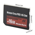 thumbnail image 3 of 8GB/16GB/32GB/64GB Memory Stick Pro Duo Memory Card Compatible For PSP 1000 2000 3000 Game Accessories, 3 of 9