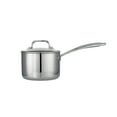 thumbnail image 2 of Tri-Ply Clad 2 Qt Covered Stainless Steel Sauce Pan, 2 of 13