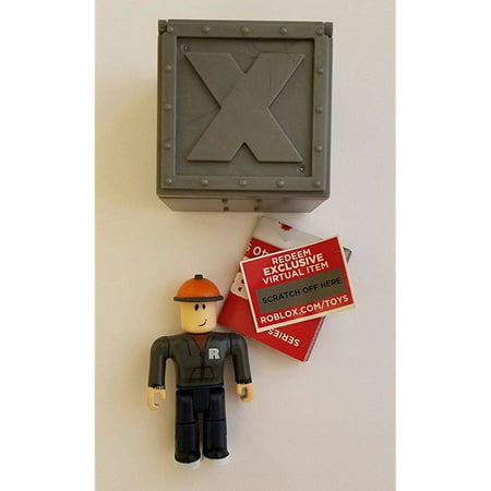 Roblox Series 1 Builderman Action Figure Mystery Box Virtual Item Code 25 - 