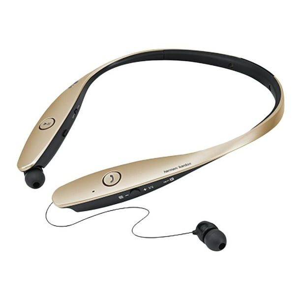 LG TONE INFINIM HBS-900 Earphones with mic - - Bluetooth - wireless - gold - for LG V30, - Walmart.com