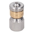 thumbnail image 4 of Pressure Washer Nozzle Stainless Steel Brass Compact Mini Drain Sewer Nozzle for Hot and Cold Water 5000 PSI G1/4in Female Thread, 4 of 9