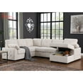 thumbnail image 2 of Devion Furniture Nyhan Upholstered Corner Sectional Sofa Couch, 2 of 2