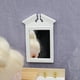 thumbnail image 5 of Espejo de tocador miniatura 1:12, muebles de dormitorio Micro paisaje escena de vida, adornos de baño para sala de CUTICAT Espejo de tocador, 5 of 8