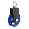thumbnail image 1 of Pulley Strength Training Bearing Pulley U-Grooved Heavy Duty Pulley Machine Part - Blue, 1 of 7