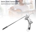 thumbnail image 4 of Puente Stop Bar Tailpiece Tremolo, aleación De Aluminio Guitarra Eléctrica De Alta Resistencia Vibrato Bridge Mejora La Resonancia Sostenida Mejora El Rendimiento Para, 4 of 7