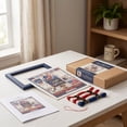 thumbnail image 5 of USA 250th Anniversary Cross Stitch Kit, 1776-2026 Patriotic Printed Cross Stitch for Beginners, DIY Handmade Decor for Craft Lovers, 5 of 7