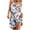 A1-Light Blue Dress, variant on Women's Dress Tropical Print Hawaiian Sleeveless Dresses Summer Boho Lounge Mini Dress Black Dress,Size S-2XL