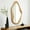 Irregular Asymmetrical, variant on LuxenHome Asymmetrical Wall Mirror with Natural Pine Wood Frame,Irregular Wall Mirror for Living Room,Entryway,Bedroom,Decorative Mirror,Bathroom Mirror, Wood Wall Mounted Mirror