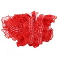 thumbnail image 3 of Sequin Trim, DIY Lace Craft Embroidered Accessory Delicate  Decoration  For Gift Packaging For Cloth Making Red,Pink,Blue,Purple,White, 3 of 8