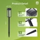 thumbnail image 3 of Lámparas Solares para Senderos Philips Paquete de 6 Impermeables 3000K Luz Cálida, 3 of 7
