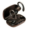 thumbnail image 2 of Open Ear Headphones - Dolby Audio, Snapdragon Sound True Wireless Earbuds, 50Hr Battery, Bluetooth 5.4, IPX 7, Multi-Point, Smart Controls, Wireless Charging Smart Case, Comfort Fit,Black, 2 of 9