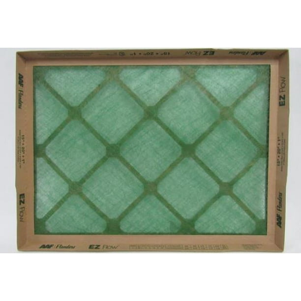 (24Pack) Flanders Air Filter,15 x 20 x 1 in Nested Glass Air Filter