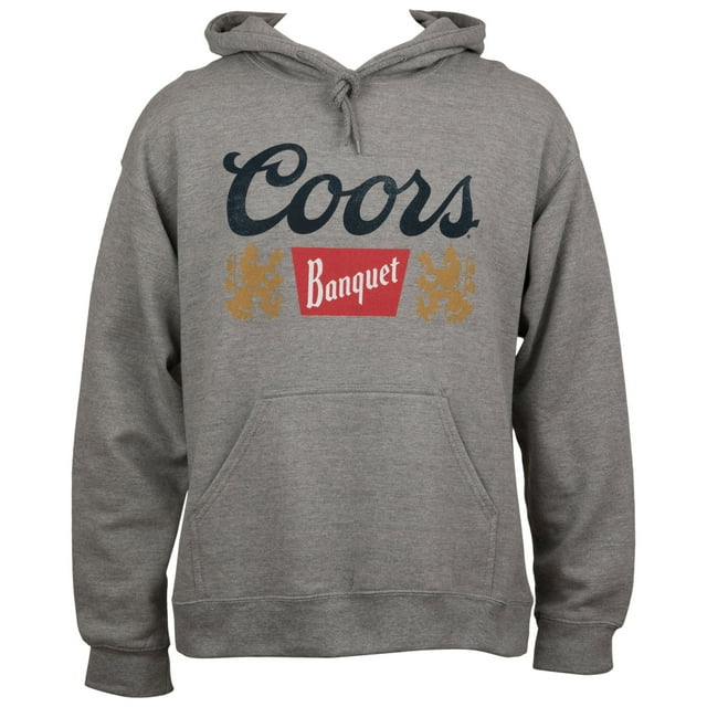 Coors Chandail à Capuchon à Enfiler avec Logo Usé pour Banquet - Petit