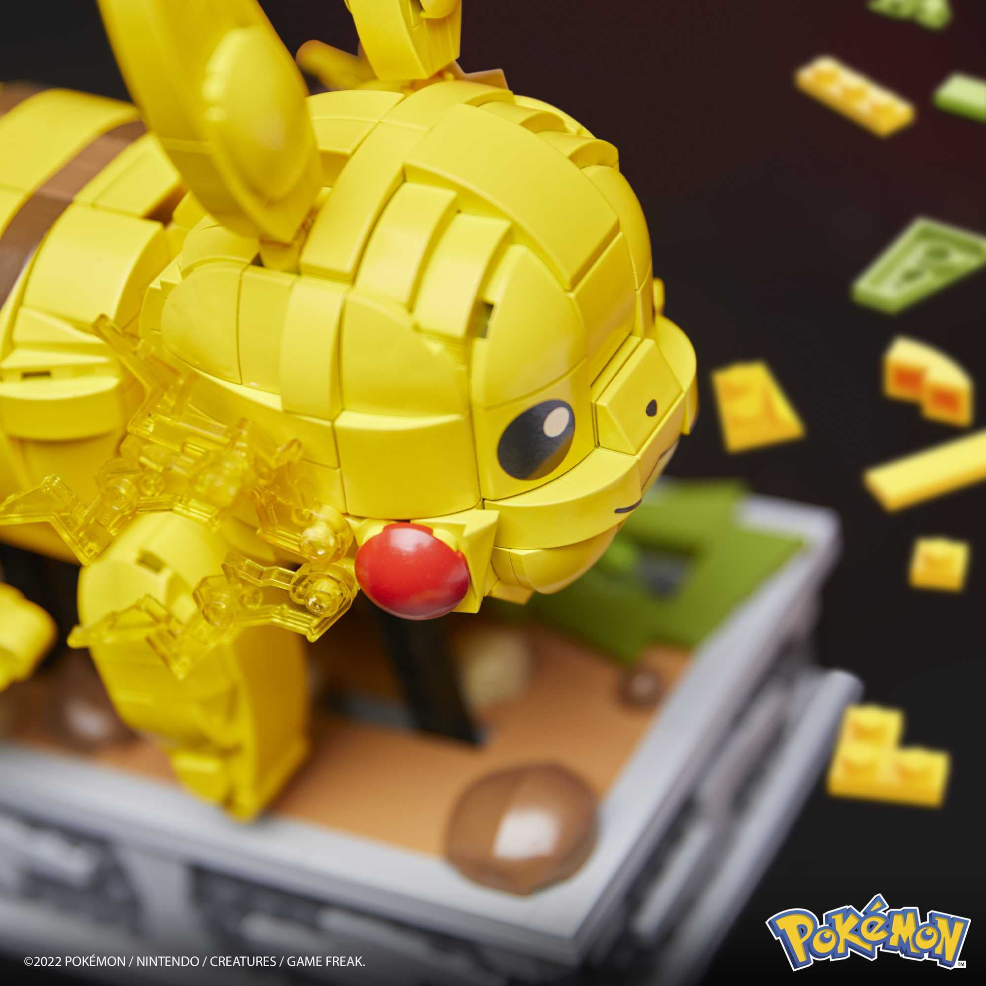 Mega Pokemon Motion Pikachu Building Brick Set (1092 Pieces), Shop Today.  Get it Tomorrow!