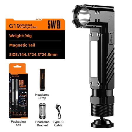 Venrk Rechargeable Magnetic Flashlight&comma; &dollar;21 &lpar;was &dollar;153&rpar; at Walmart