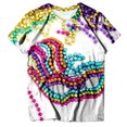thumbnail image 4 of PMUYBHF T-Shirt Décontracté Mode Femme Col Rond Manches Courtes Imprimé Couleur 9923 m, 4 of 4