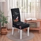 thumbnail image 4 of Funda para silla navideña | Funda elástica de poliéster lavable para sillas de comedor y eventos | Decoración navideña para casa, restaurante y fiestas, 4 of 6