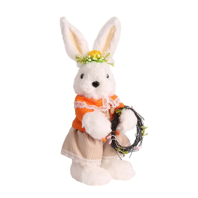 Bonita muñeca de decoración de Pascua. Muñeca de decoración de Pascua. Decoración de escritorio para el hogar.