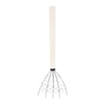 thumbnail image 1 of Minkissy 1Pc Heavy Duty Stainless Steel Clam Rake with Net and Ergonomic Wood Handle, 1 of 8
