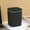 Black, variant on Desktop Trash Can with Lid | Compact Office Garbage Bin | Plastic Slow Drop Wastebasket | Odor-Sealing Small Trash Holder | Modern Dormitory Bedroom | 1-Pack | 5.31x5.31x6.88in