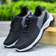 thumbnail image 6 of Xiaoxatg Women's Breathable On Sneakers for Casual Comfortable Walking Lightweight Flat Sole Ideal for Outdoor Activities and Daily Wear 9 Black, 6 of 6