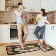thumbnail image 6 of SKYSONIC Bottle of Red Wine Kitchen Rugs 2 Pieces, Vintage Colorful Floor Mat Room Area Rug Washable Carpet Perfect for Living Room Bedroom Entryway, 6 of 7