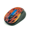 thumbnail image 1 of Carbon Fiber Skin Wrap Decal Compatible With Logitech M325 Wireless Mouse Sticker Design Hot Flames, 1 of 2