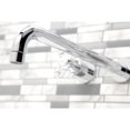 thumbnail image 3 of Kingston Brass KS8041BX Metropolitan Two-Handle 3-Hole Wall Mount Roman Tub Faucet in Polished Chrome, 3 of 7