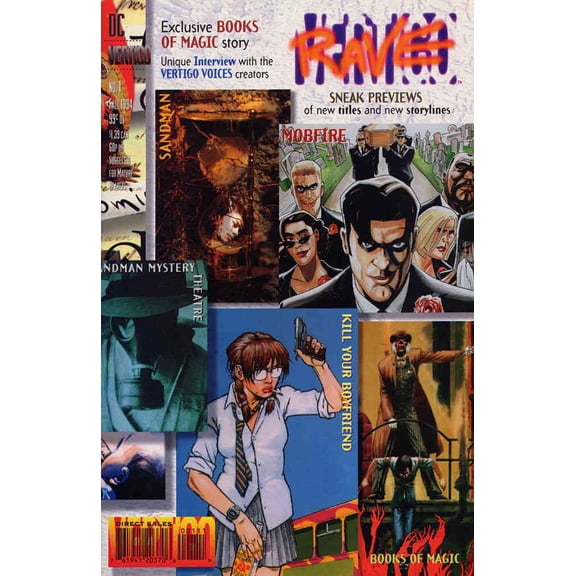 Vertigo Rave #1 VF ; DC/Vertigo Comic Book