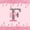 Pink F, variant on jejeloiu Personalized Cheetah Initial L Bed Sheets For Girls,Pink Glitter Cream Drip Print King Sheets For Kids,4pcs