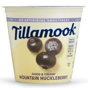 Tillamook Mountain Huckleberry Good & Creamy Low Fat Yogurt, 6 oz