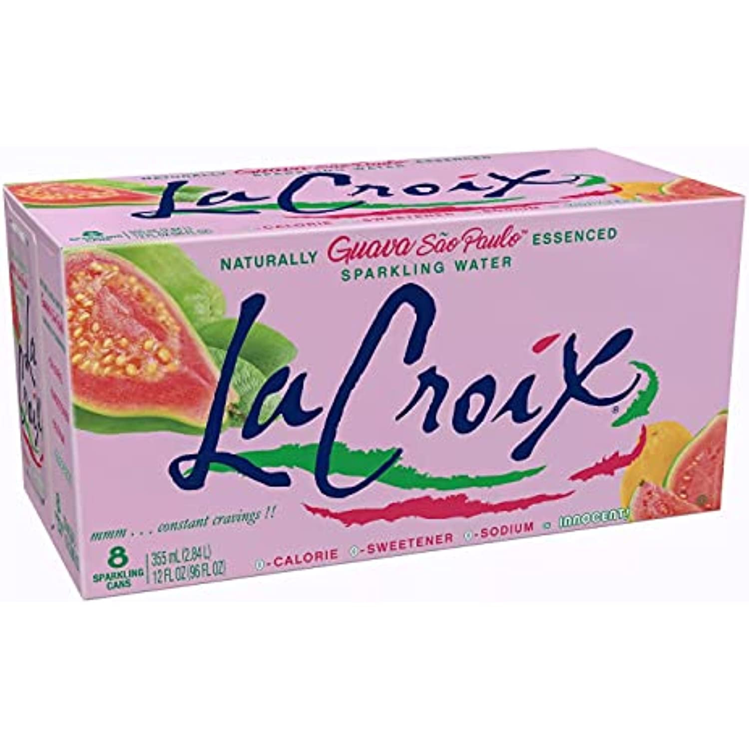 La Croix Flavored Sparkling Water Guava Sao Paolo Summer 2021