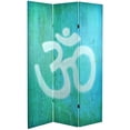 thumbnail image 7 of Oriental Furniture 6 ft. Tall Yin Yang/Om Canvas Room Divider - 3 Panel, 7 of 7
