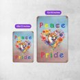 thumbnail image 5 of Peace Love Pride Shiba Inu with Rainbow Sunglasses LGBT LGBTQ+ Vertical Metal Aluminum Sign Shibas Dog Lovers Gifts Idea Wall Art Home Decor - 01004, 5 of 5