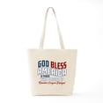 thumbnail image 6 of CafePress - Army God Bless America Tote Bag - Unisex Canvas Tote Bag, Beige, 1-Piece, 6 of 7