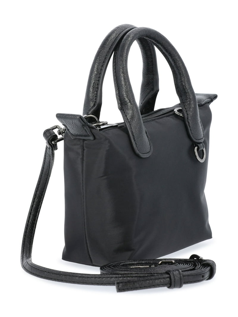 No Boundaries Mini Tote Crossbody Bag, Women's - Walmart.com