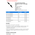 thumbnail image 2 of Front Left CV Axle Assembly - Compatible with 2000 - 2005 Dodge Neon 2001 2002 2003 2004, 2 of 2