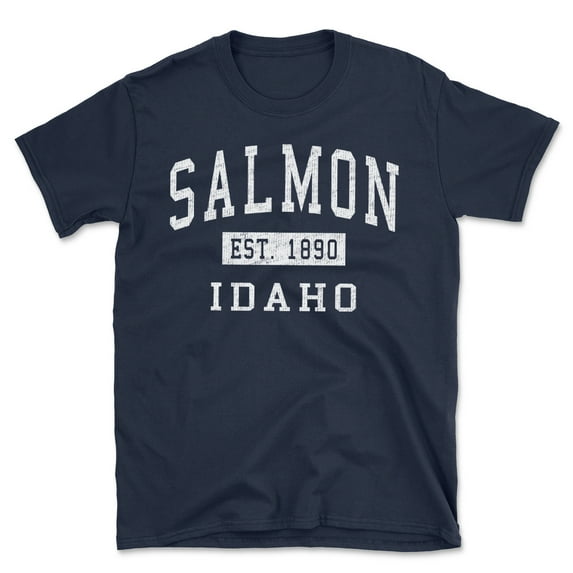Salmon Idaho Classic Established Men's Cotton T-Shirt